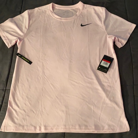 Men’s Pink Large Nike Dri Fit standard t shirt - Picture 1 of 4